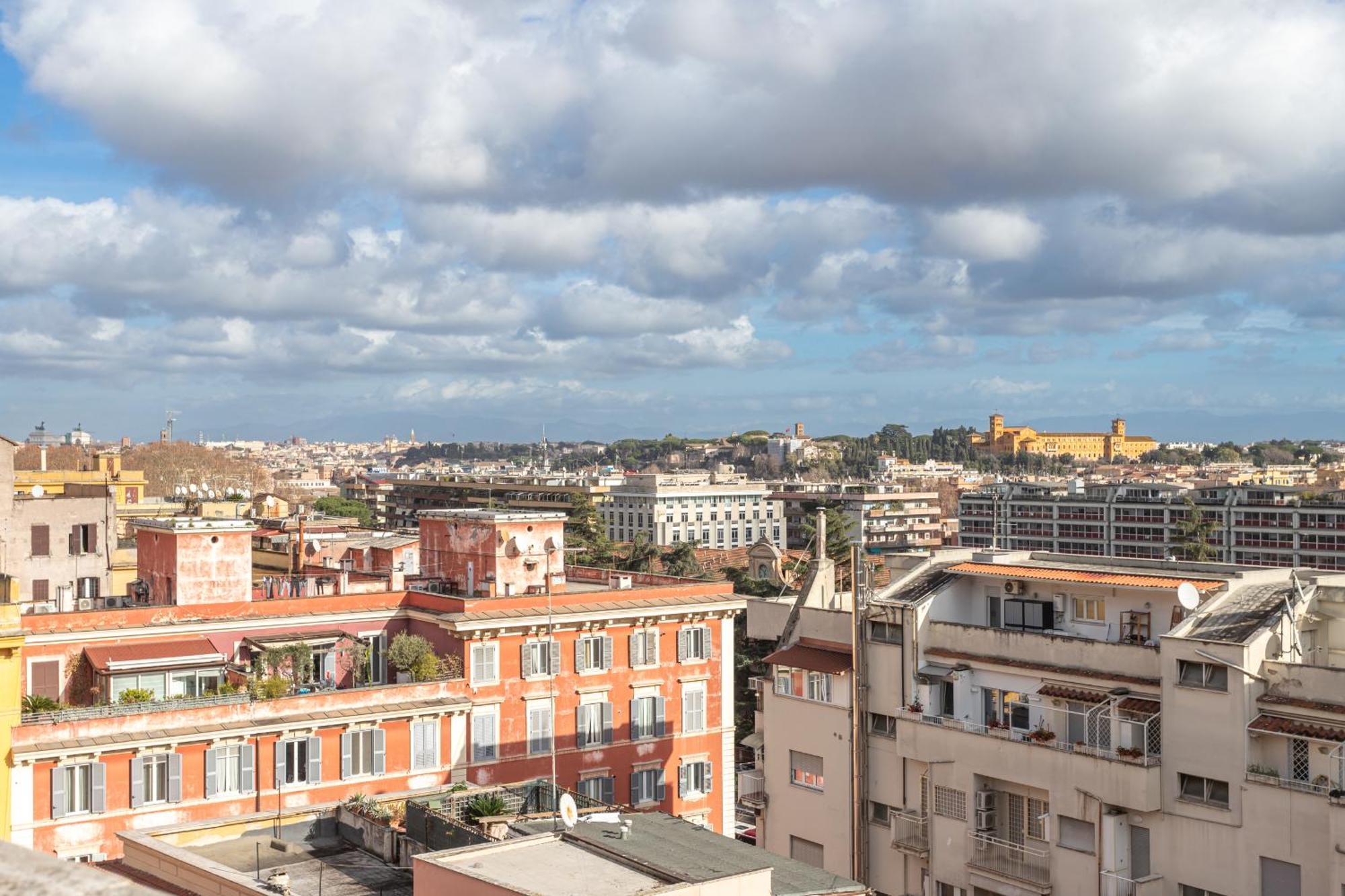 Viola Penthouse With Rome Panoramic View Roma Exterior foto